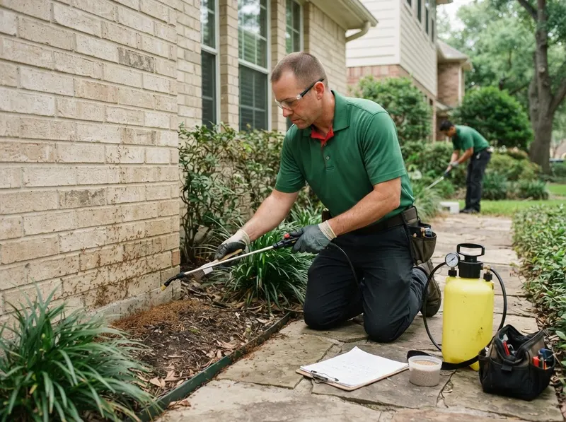 Tawny Crazy Ant Multi-Chemistry Suppression in Houston, TX